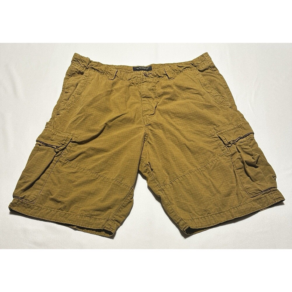 American Eagle Cargo Shorts Men's Size 36 Longer Length Utility Casual